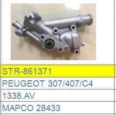 For PEUGEOT Thermostat and Thermostat Housing 1338_AV